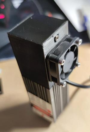Laser diode board cooling 