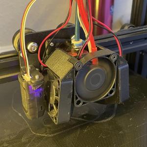 Creality Ender 3 v2 Quiet Cooler v2 w/ CRTouch Support