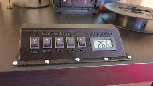 Switchpanel V2 for Printerhousing