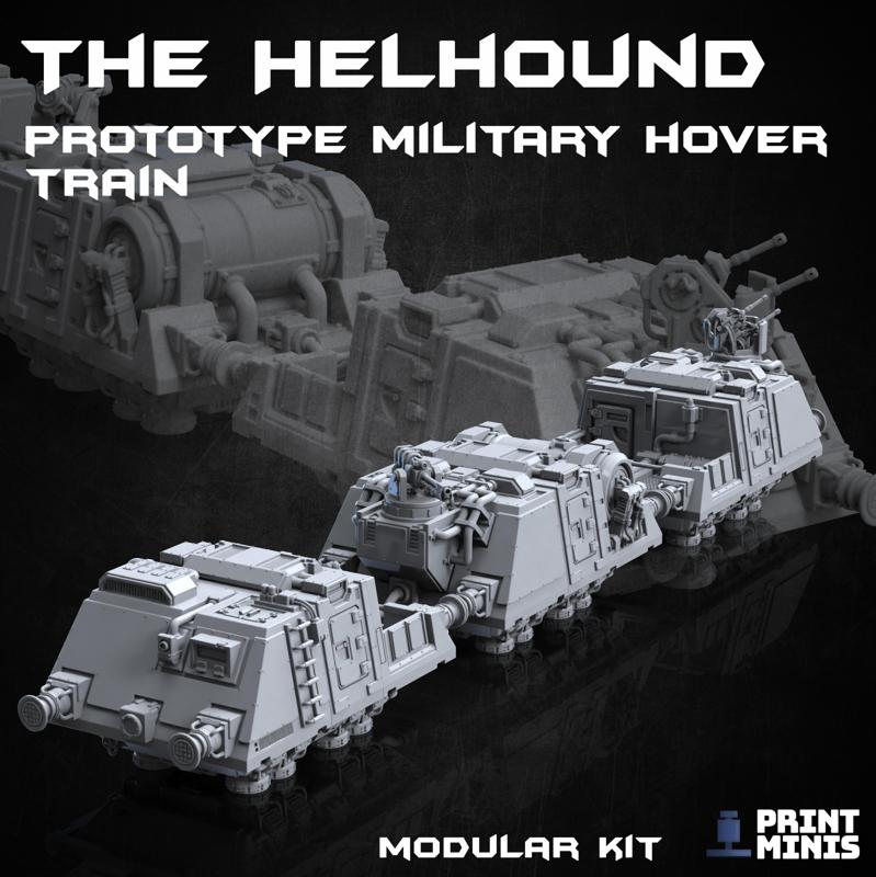 The Helhound Military Hover Train - Automata Collection