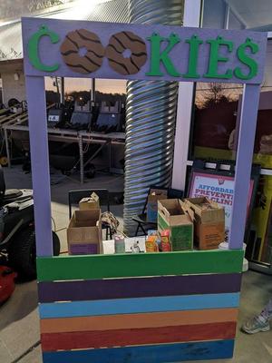 Cookie Booth Letters