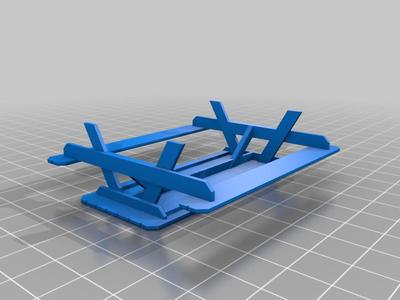 Picnic Bench 1/32 scale assembled
