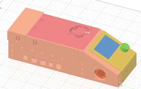 Endrer 3/3 Pro external electronics enclosure à la CR-10