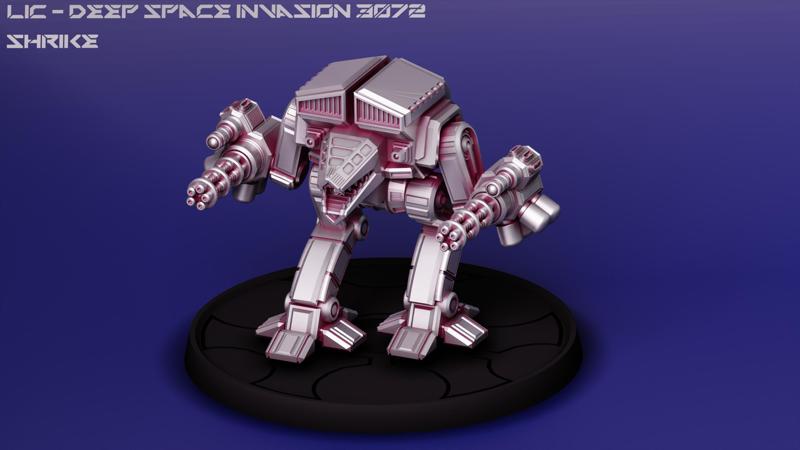 LIC - Shrike 100 ton assault battlemech