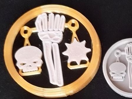 RPG Symbols: God of the Dead Symbol - Kelemvor STL