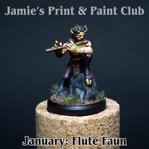 Flute Faun - January