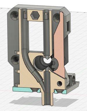 Dual Color Direct Drive Extruder for Flyingbear Ghost 5