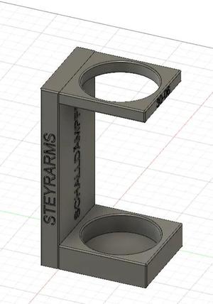 Schalldämperhalter   