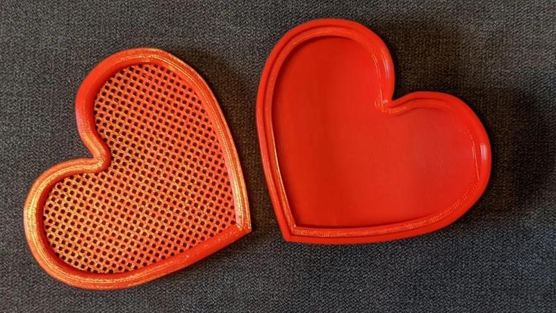 cress strainer heart   