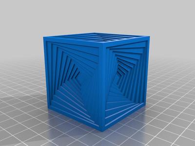Spiral Cube Vape Pen Holder