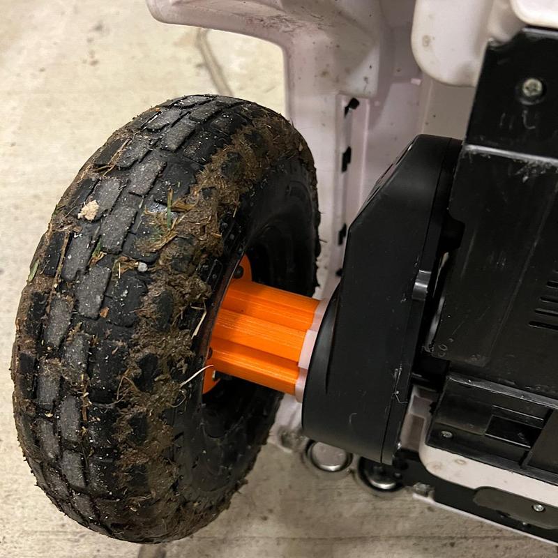 Power Wheels Pneumatic Hub Adapter
