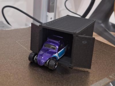 Shipping Container for cars Hotwheels 1/64