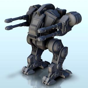 Polemos war robot 34 - BattleTech MechWarrior Warhammer Scifi Science fiction SF 40k Warhordes Grimdark Confrontation