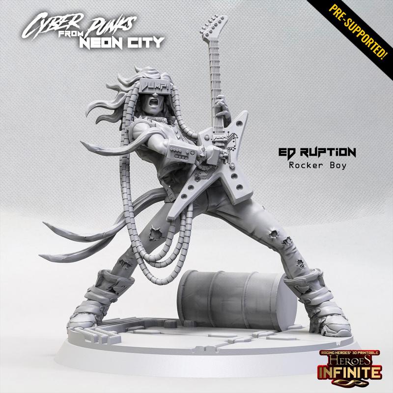 Ed Ruption, Rocker Boy