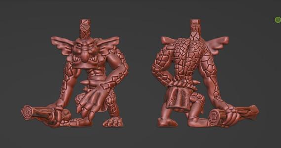 Oldhammer style troll