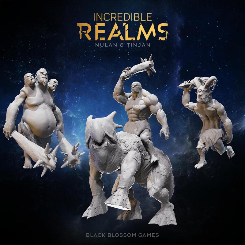 IR01M030 Giants Monsters :: Incredible Realms Nulan & Tinjan