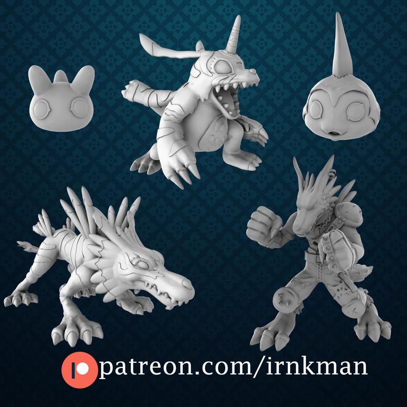 Garurumon Digivolution Line (Digimon)