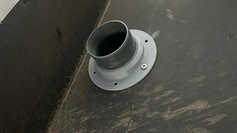 Flansch 75 HT Rohr, Dieselheizung   