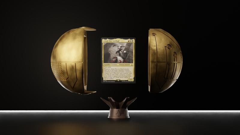 MTG ASSASINS DECK BOX COMPATIBLE WITH COMMANDER DECKS: Aple of Eden #032