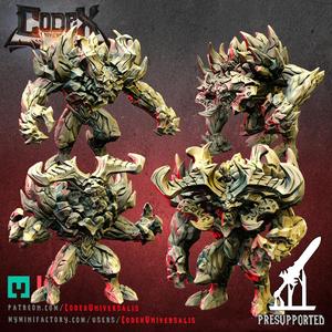 Fire and stone Demons pack