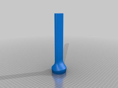 Narrow Gravel Vacuum Nozzle - fits 50mm aquarium syphon