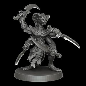 Serpent Knight - Demon Snake Man