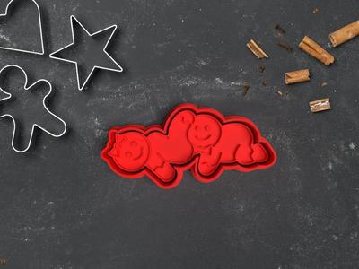 CUTTER OF COOKIES VALENTINE'S DAY VALENTINE'S DAY CUTTER