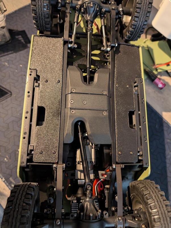 Boom racing BRX02 109 skids - protector