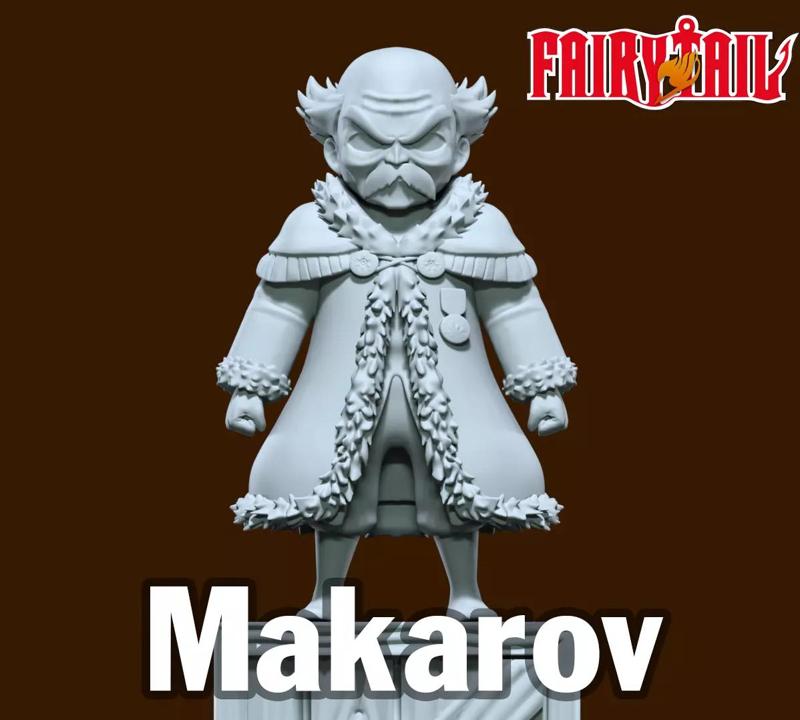 FAIRY TAIL - Makarov - 3d print
