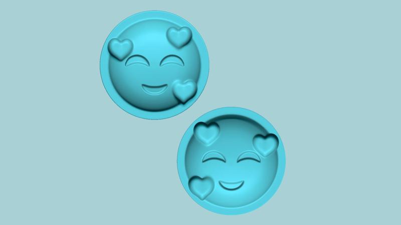 Emoji 10 Cute - Molding Arrangement EVA Foam Craft