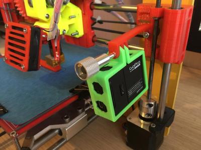 Prusa I3 simple gopro hero 3 mount
