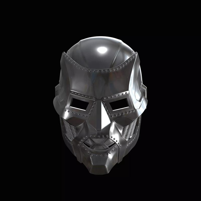 Classic Comic Inspired Dr Doom Helmet Design by Stayion Studios