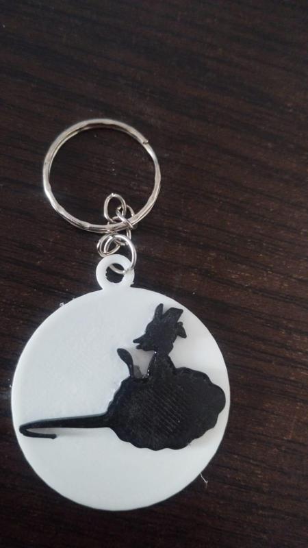 key ring goku flying cloud