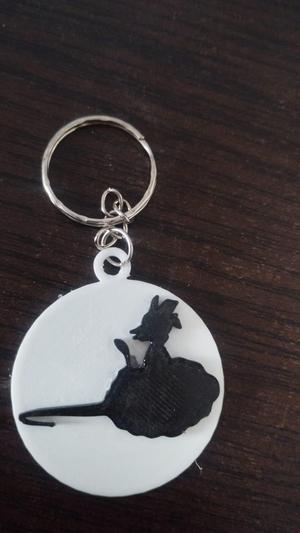 key ring goku flying cloud