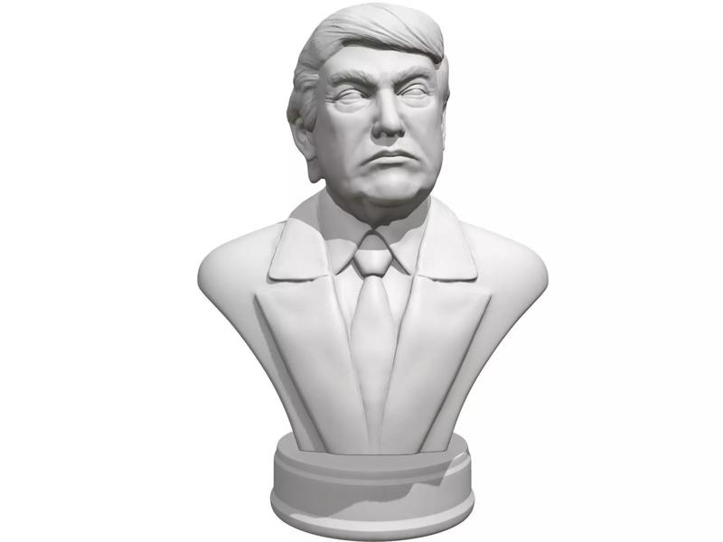 Donald Trump presidental edition stl