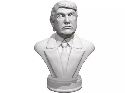 Donald Trump presidental edition stl