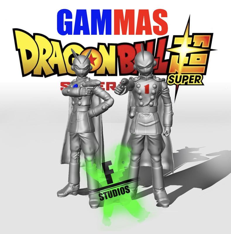 GASHAPON GAMMA 1 AND 2 DRAGON BALL SUPER SUPER SUPER HERO