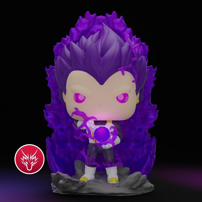 Vegeta Ultra Ego Dragon Ball Super Custom Funko Pop!