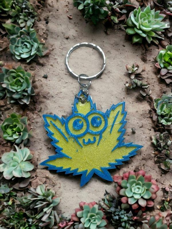Key rings Cogollo leaf 2 GROW