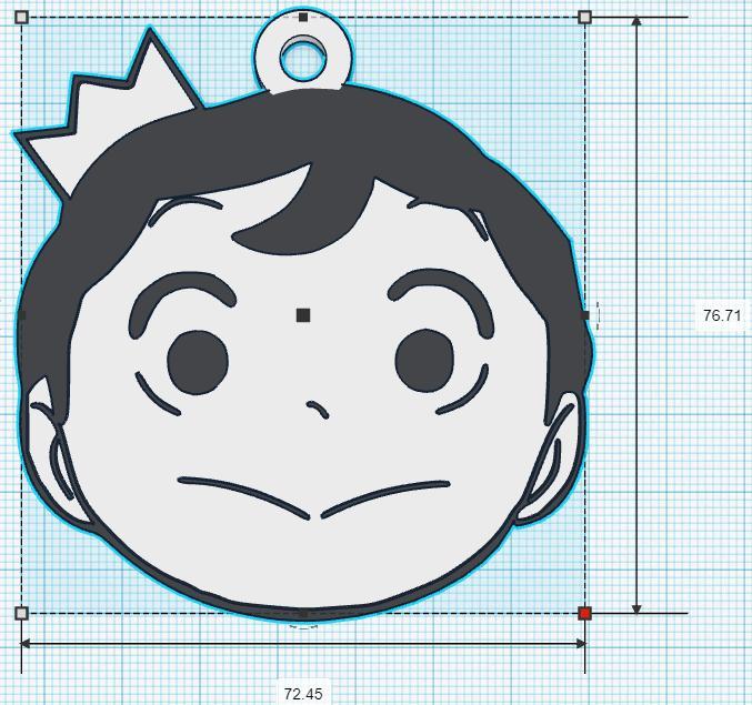 pack of 5 key rings or pendants Ranking of kings