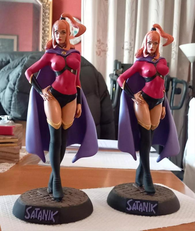 Satanik Max Bunker Statue Fan Art