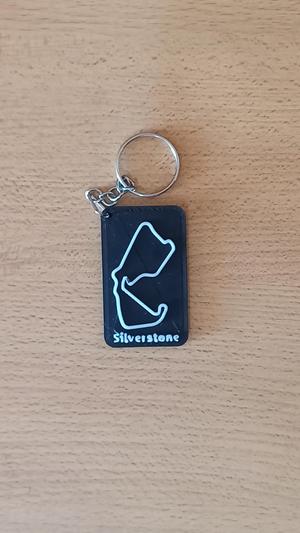 SILVERSTONE Circuit Key Chain