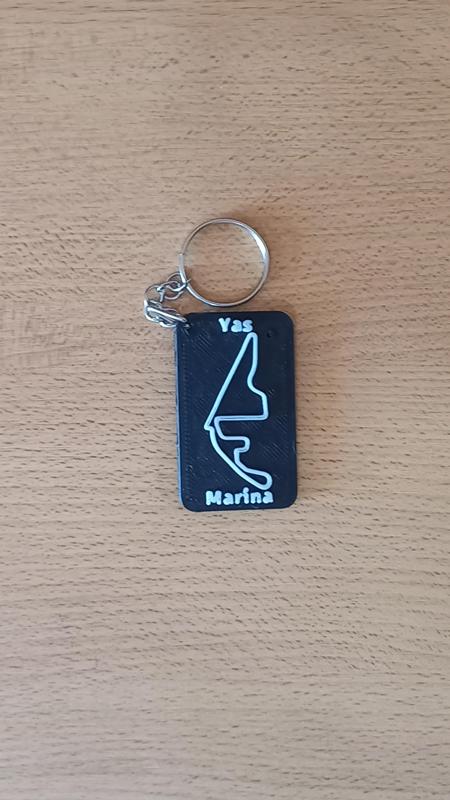 YAS MARINA Circuit Key Chain