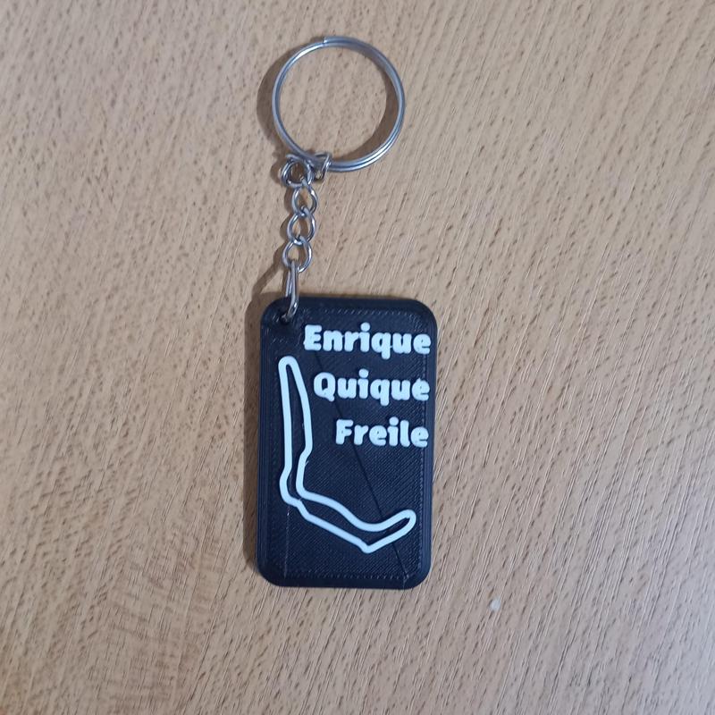 Enrique "Quique" Freile's Circuit Keychain