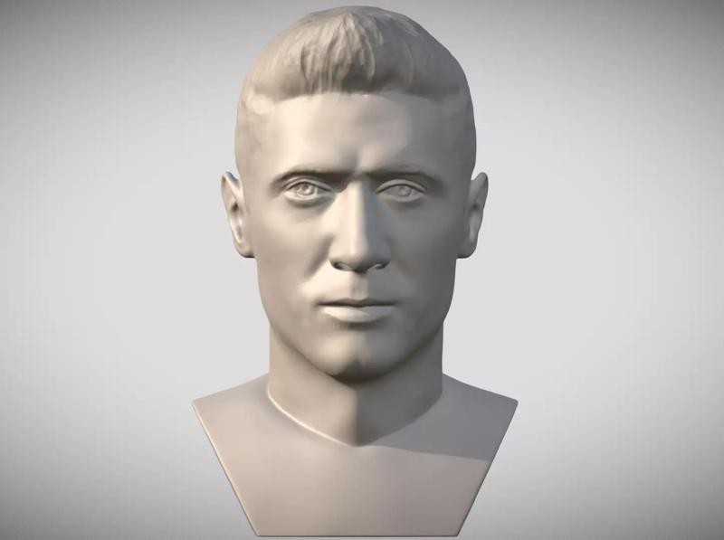 Robert Lewandowski bust