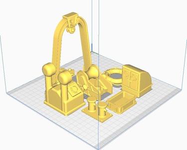 complete fittings for small rc trawlers