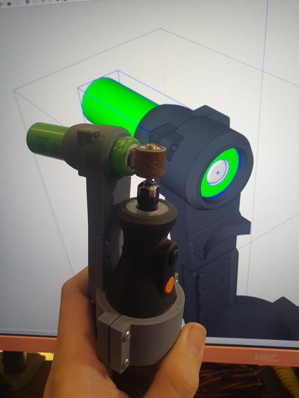 18650 CELL GRINDER (for Worx WX106)