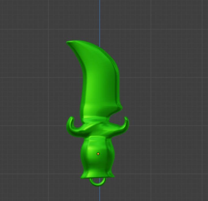 CS2 terrorist knife (key ring).