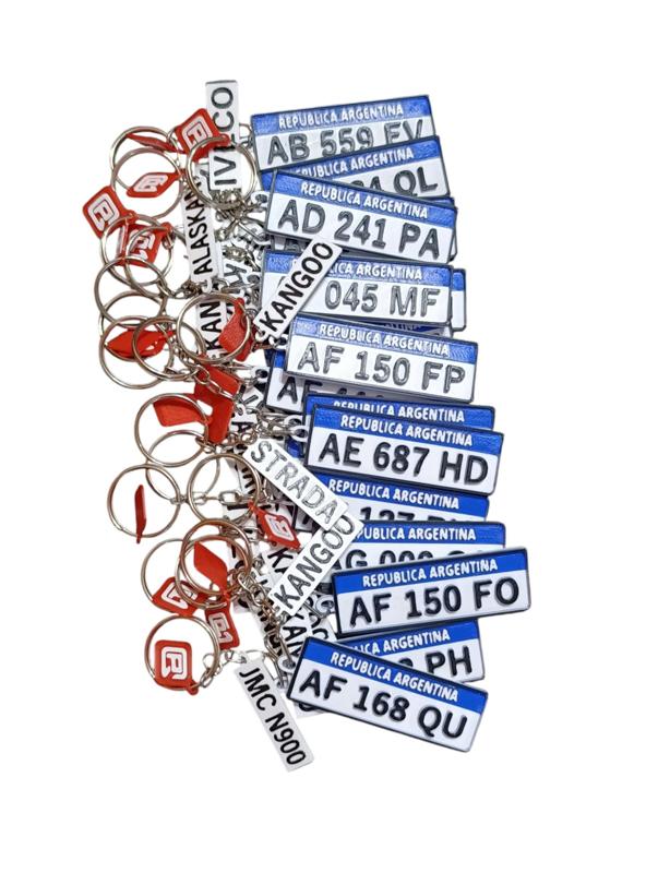 ARGENTINE PATENT KEY RING