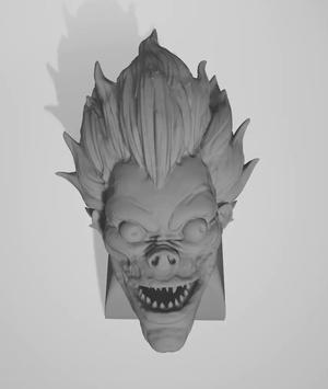 Ryuk deth note keycaps